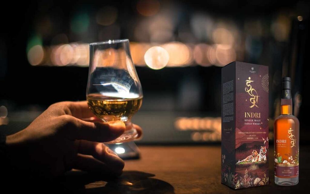 Indri Whisky Price in India (60ml, 90ml, 180ml, 375ml, 750ml, 1L)