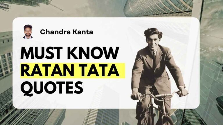 110 Ratan Tata Quotes Every Entrepreneur Must Know