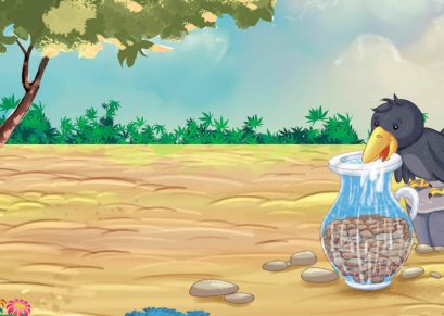 The Thirsty Crow story in english