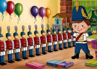 The Brave Tin Soldier and the Paper Ballerina