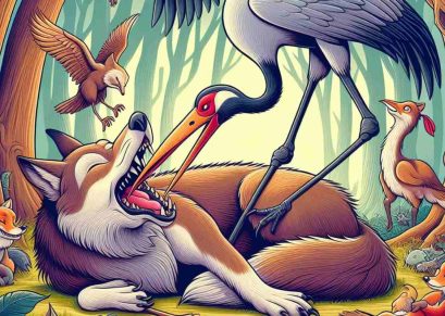 The Wolf and the Crane